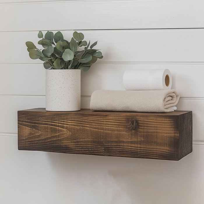Hanah Home Raf272 Estantería de Pared Decorativa de Madera (2 Piezas) Hanah Home Raf272 Estantería de Pared Decorativa de Madera (2 Piezas)